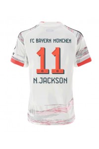 Bayern Munich Nicolas Jackson #11 Fotballdrakt Borte Klær Dame 2025-26 Korte ermer